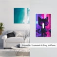 thumbnail image 5 of KLL Neon Toy Cat Reflections Pattern Electrical Outlet Covers, 3" x 5" 1 Pack Electric Receptacle Plug Covers for Decorator Receptacle Outlet & Switch-Style T, 5 of 6