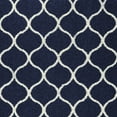 thumbnail image 4 of Maples Rugs Rebecca Moroccan Trellis Washable, Non-Slip, Low Profile Indoor Rug, 2'6 x 3'10, Navy/White, 4 of 6