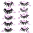 thumbnail image 4 of Lashes Bulk Christmas Gifts Mikiwi 30 Pack Eyelashes, 12-20mm 5D Fake Mink Eyelashes Wholesale, Fluffy Natural Volume Eye Lashes, Individual Package Faux Mink Lashes Wholesale, 4 of 5