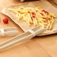 thumbnail image 5 of CIMAXIC Beige Kitchen Tongs, Multi-Function for Bread, Desserts, and Cooking, 2Pcs, 5 of 5