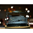 thumbnail image 6 of Villa Savoye — Poissy 3D Engraved Crystal Collectible Souvenir, 6 of 7