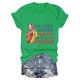 thumbnail image 4 of Blusas de Manga Corta para las Mujeres Divertido Impreso Cuello Redondo Tee, Vintage Humor Gráfico Blusas de Primavera para las Mujeres, 4 of 4