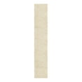 thumbnail image 2 of Unique Loom Everyday Shag Collection Area Rug - Solid (2' 6" x 13' Runner Ivory), 2 of 5