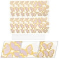thumbnail image 2 of Miangastore Butterfly Cake Decorations Purple Paper 10Set 7.5X6.7X0.4In, 2 of 8
