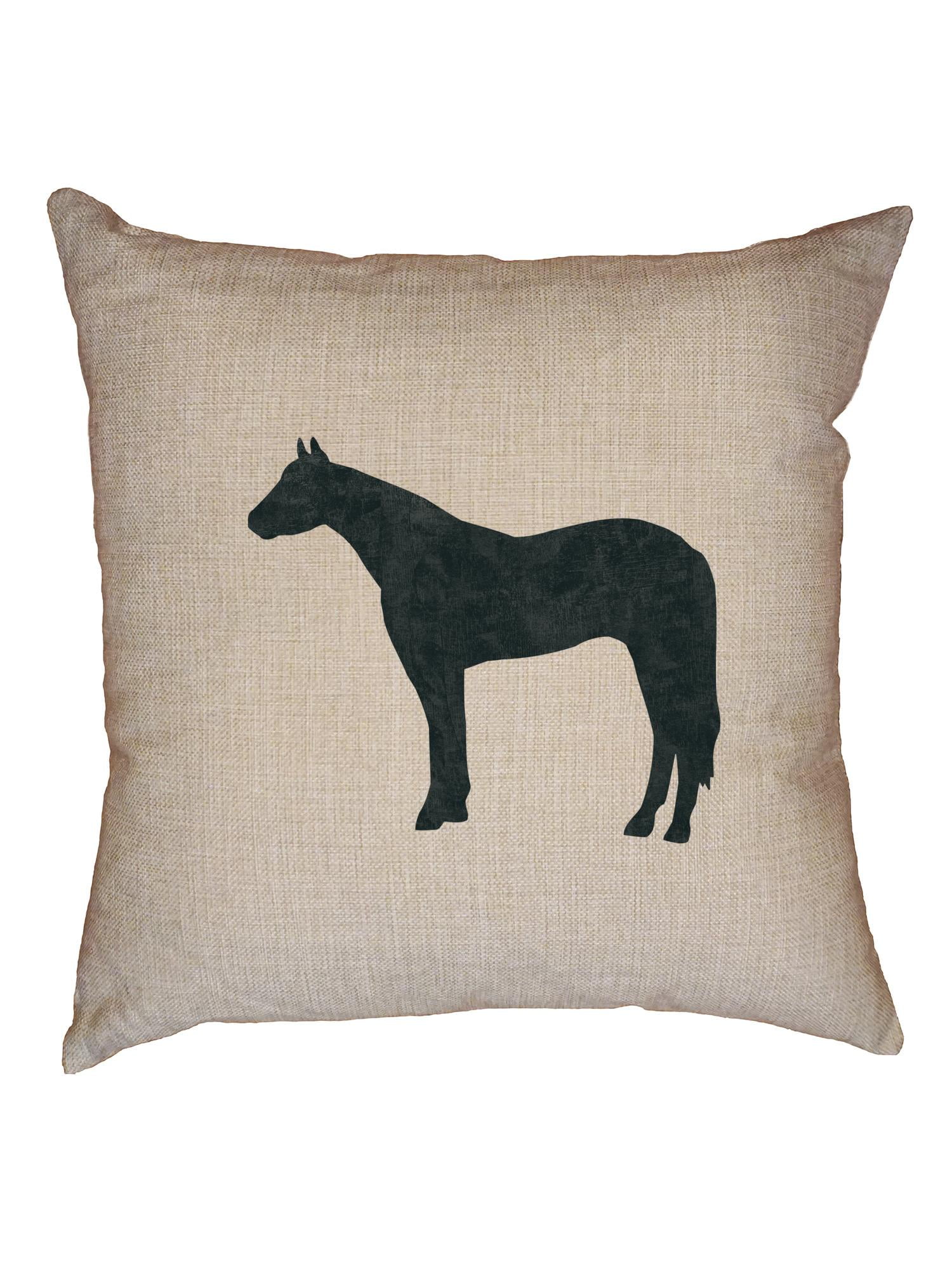Appaloosa Horse Decorative Linen Throw Cushion Pillow Case with Insert
