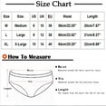 thumbnail image 3 of HUPOM Eatable Panties Panties For Girls Briefs Leisure Tie Seamless Waistband White XL, 3 of 6