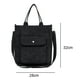 thumbnail image 2 of Bolso de mujer portátil, sencillo bolso de hombro retro negro, 2 of 5