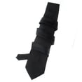 thumbnail image 2 of TopTie Mens Necktie Solid Color Black Ties, Formal Neck ties, Gift Ideas, 2 of 5