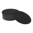 thumbnail image 1 of 50 Pcs Discos de Lija Redondos 60 Grano con Gancho y Asa Universales para Restauración Automotriz 150x150mm Carburo de Silicio Negro, 1 of 7