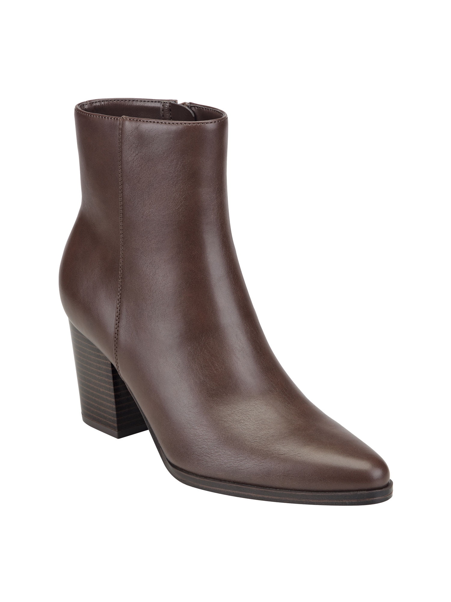 Unisa Women's Mayden Pointed Toe Block Heel Bootie