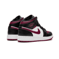 thumbnail image 3 of JORDAN GRADE SCHOOL Air Jordan 1 MID GS "Bred Toe" 554725 066 from Stadium Goods, 3 of 6