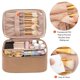 thumbnail image 2 of Makeup Bag, Portable Cosmetic Bag, Large Capacity Travel Makeup Case Organizer, Black Makeup Bags For Women Toiletry Bag for Girls Traveling With Hand, 2 of 4