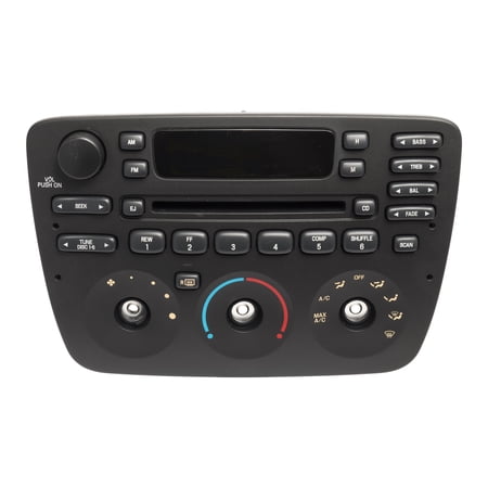 Restored Mercury Sable AM FM CD Radio 2000 2001 2002 2003 2004 Fully Serviced (Refurbished)