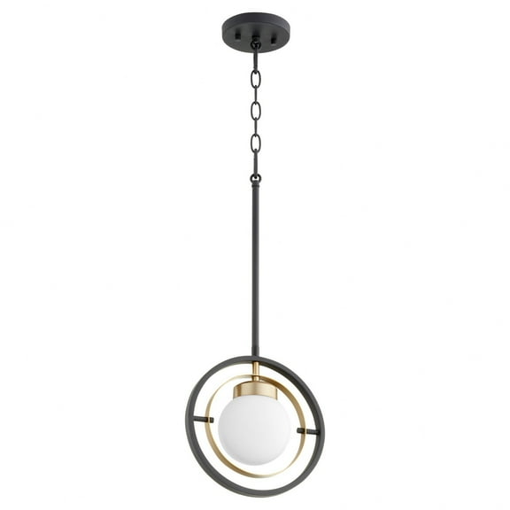 306-6980-Quorum Lighting-Nimbus - 1 Light Pendant In Modern and Contemporary Style-10.5 Inches Tall and 9.75 Inches Wide     -Traditional Installation