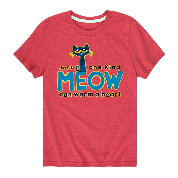 Pete The Cat - Meow - Toddler Short Sleeve Graphic T-Shirt