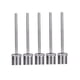 thumbnail image 2 of Toystoory de bomba de inflado de 5 piezas, adaptador de válvulas de aire profesional resistente al desgaste de acero inoxidable, pines de bomba, Ciclismo plata 5 piezas Toystoory OD2756-00B, 2 of 6