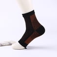 thumbnail image 4 of Openpig Clearance Orthopaedic Compression Socks Foot Compression Ankle Support Plantar Fasciitis Socks Grip Socks Football Fitness Socks 2 Pairs, 4 of 4