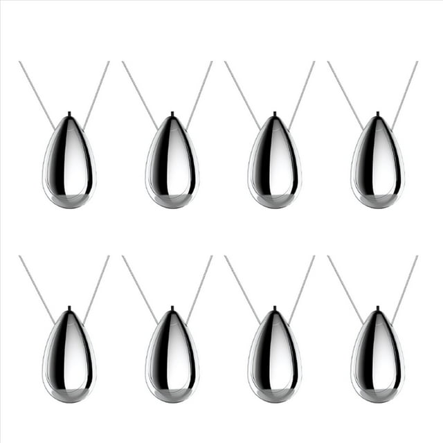 8X Mini Purificador de Aire de Cuello Colgante de Iones Negativos Recargable PortáTil de Moda Personal Usable
