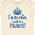 thumbnail image 4 of Inktastic So Cute Prince Boys Baby Bodysuit, 4 of 5