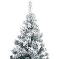 thumbnail image 3 of vidaXL Artificial Pre-lit Christmas Tree with Ball Set Green 240 cm PVC, 3 of 5