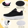 thumbnail image 6 of CZV Boys Girls Shoes Kids Sneakers with Non-Slip Breathable Lightweight Tennis Athletic Running Black Shoes for Little Kid & Big Kid, 6 of 8