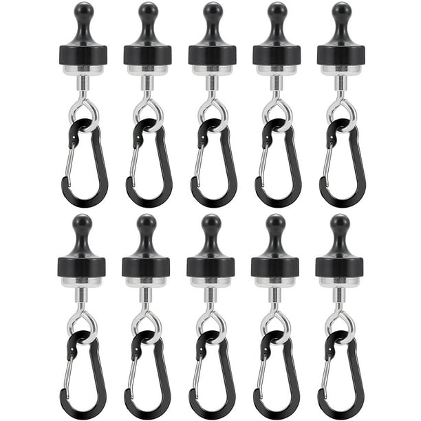 Ganchos Flexibilidad Clip Mosquetón en Forma D para Dosel (10 Piezas)