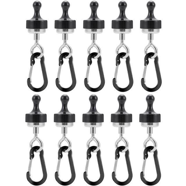 Ganchos Flexibilidad Clip Mosquetón en Forma D para Dosel (10 Piezas)