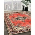 thumbnail image 2 of Ahgly Company Indoor Rectangle Traditional Light Copper Gold Persian Area Rugs, 7' x 9', 2 of 6