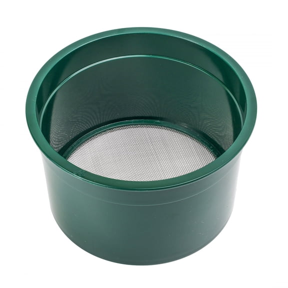 Gold Rush Sifting Classifier Sieve Mini 6 Inch Prospect Pan 30 Holes per Sq Inch