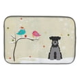 thumbnail image 3 of Christmas Presents between Friends Miniature Schanuzer White Dish Drying Mat, 3 of 4