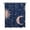White-76, variant on Celestial Shower Curtain with Golden Sun and Moon Design, Gothic Starry Night Spiritual Aesthetic Bathroom Curtain, Waterproof Fabric 72x84 in, Includes Hooks