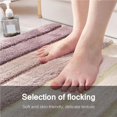 thumbnail image 4 of Alfombrilla De Baño Con Degradado Supersuave, Alfombrilla De Baño Absorbente Supersuave Antideslizante, Lavable A Máquina, De Secado Rápido, Alfombrilla Para Puerta De Dormitorio Y Sala De Estar Moyic HA027592-02, 4 of 7