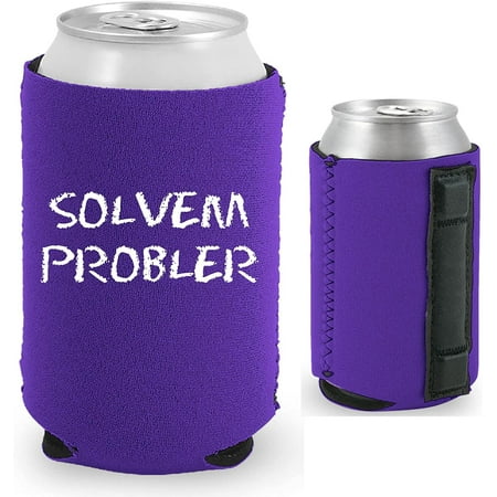 

Solvem Probler Funny Magnetic Can Coolie (Purple)
