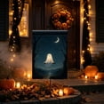 thumbnail image 6 of QISIWOLE Halloween Garden Flag, 18x12in Ghost Moon Waterproof Yard Banner for Outdoor Decor, 6 of 6