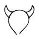 thumbnail image 4 of 5 uds diadema de cuerno pequeño Mohair diablo cuerno diadema pelo para fiesta de Halloween, 4 of 6
