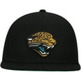 thumbnail image 2 of Youth Mitchell & Ness Black Jacksonville Jaguars Gridiron Classics Ground Snapback Hat, 2 of 5