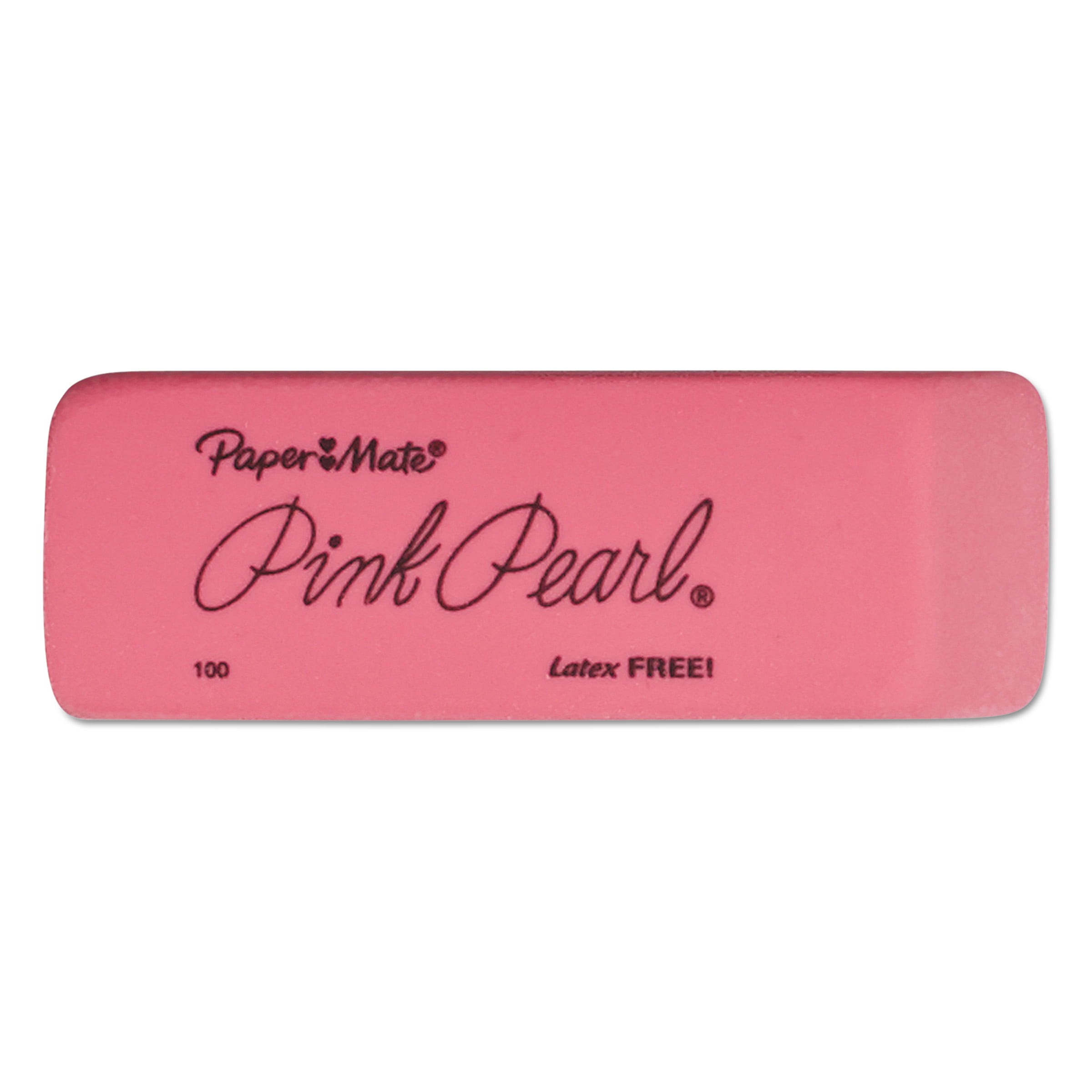 Medium Paper Mate Pink Pearl Erasers 24 Count 