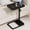 Black, variant on C Shaped Tv Trays Living Room End Table End Stand, Black Minimalist Wooden c Table for Sofa, Height Adjustable Tv Tray Tables Swivel Side Table for Dinner Eating