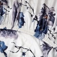 thumbnail image 6 of TOPCHANCES Accent Chair Cover, Armless Slipper Chair Protector Stretch Jacquard Slipcover, Blue, 6 of 10