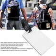 thumbnail image 4 of Sublimation Luggage Tags, DIY Heat Transfer PU Leather Blank Name Tag Label for Suitcase Travel Business ID Card, 4 of 8