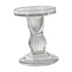 thumbnail image 4 of Portavelas de vidrio transparente Macarena Candelero soporte de vela decorativos Manualidades para mesa Aniversario de vacaciones decoración Portavelas cónico, 4 of 8