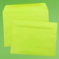thumbnail image 3 of JAM Paper 9 x 12 Booklet Envelopes, Lime Green, 50 per Pack, 3 of 4
