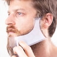 thumbnail image 1 of Lubelski Mode Hommes Peigne de Modelage de Barbe Règle Gabarit Guide Cheveux Rasage Outil de Coiffage, 1 of 6