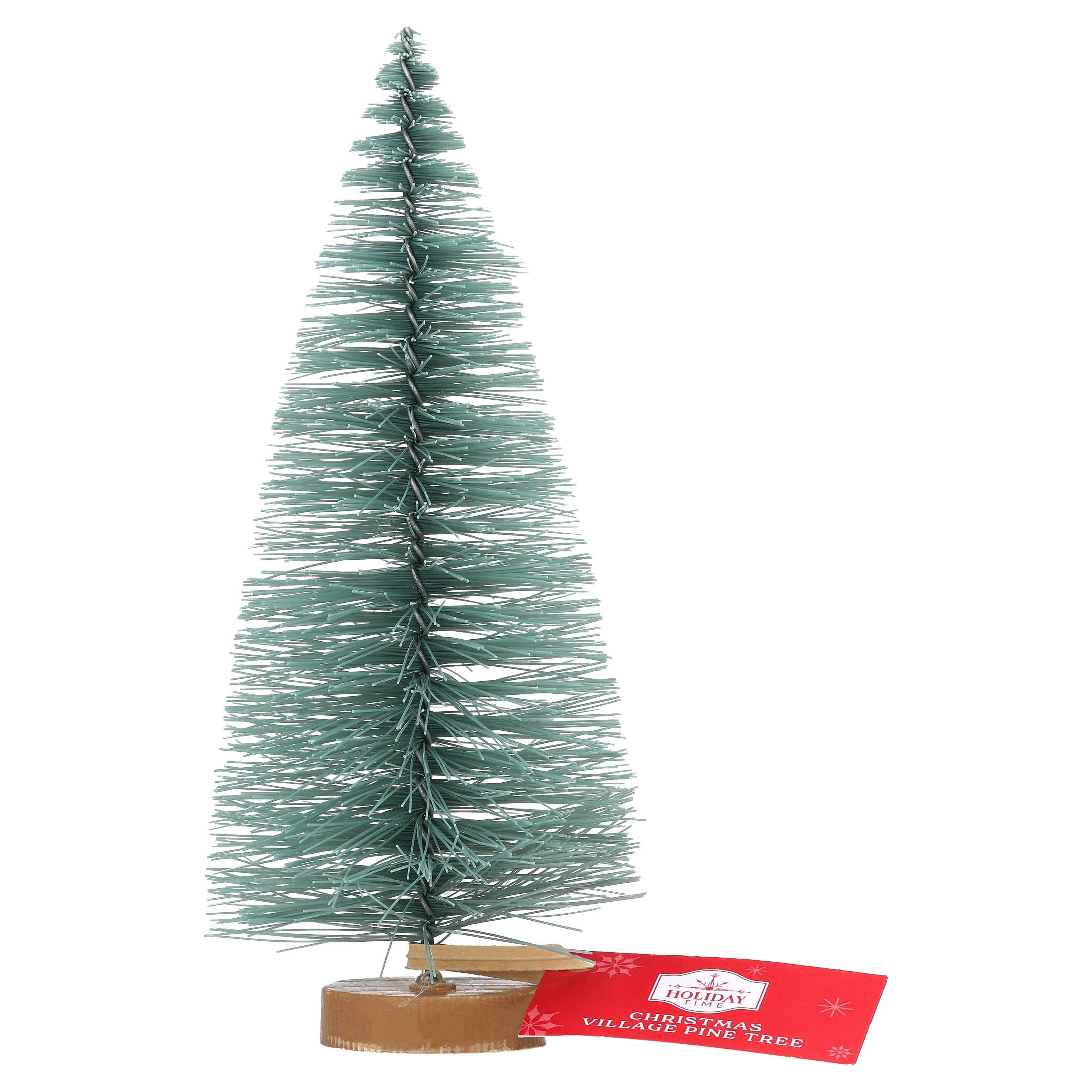 Christmas Village Pine Tree, Sage Green, 6.3", by Holiday Time