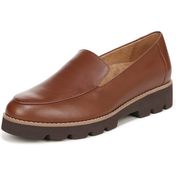 Vionic Women's Kensley Brown Nappa Loafers 12M