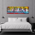 thumbnail image 5 of Epic Art 'Skyline' by Erin Ashley, Acrylic Glass Wall Art, 3 Piece Set, 72" x 24", 5 of 8