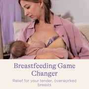 Lansinoh Hot & Cold Breast Therapy Packs with Soft Covers, Breastfeeding Relief, 2 Pack