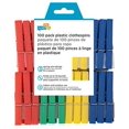 thumbnail image 3 of HoneyCanDo DRY-01411 Classic Spring Plastic Clothespins, Multicolor - Pack of 100, 3 of 3