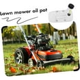 thumbnail image 4 of EcoNesxp Riding lawn mower fuel tank white plastic lawn mower fuel tank riding lawn mower fuel tank lawn mower accessories lawn mower fuel tank white plastic lawn mower accessories, 4 of 5