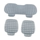 thumbnail image 4 of Juego de 3 fundas para asientos delanteros de coche, antideslizantes, para sedanes, SUV y vehículos. Gris, 4 of 9
